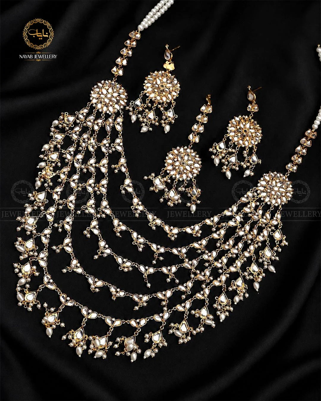Kundan 5 layers Mala set ML-2030