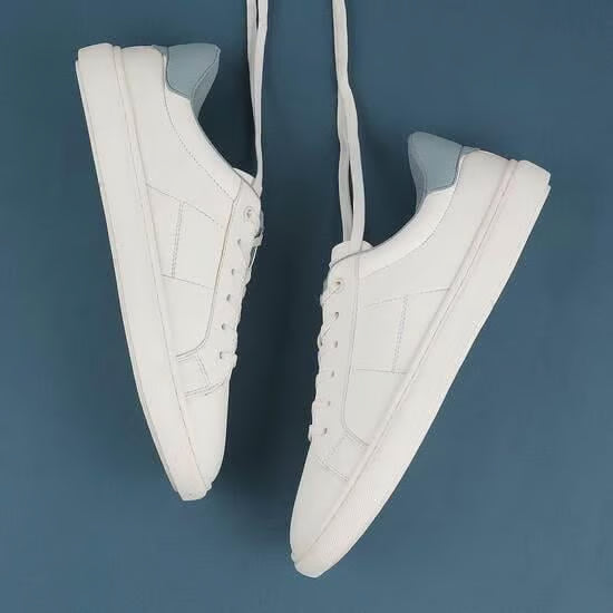 Men White Casual Sneakers